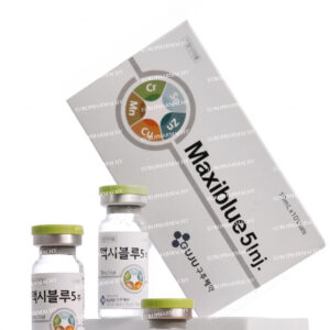 Maxiblue 5inj — минеральный комплекс (цинк + селен + медь + марганец + хром), инъекции 10 мл × 10 флаконов